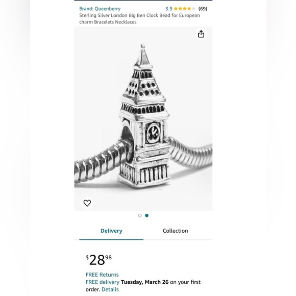 27 Silver Bracelet Charms Beads European Pandora Style - Picture 11 of 12